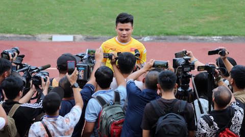 Tuyển thủ Quang Hải: “U23 Việt Nam sẽ cố gắng thắng từng trận một”